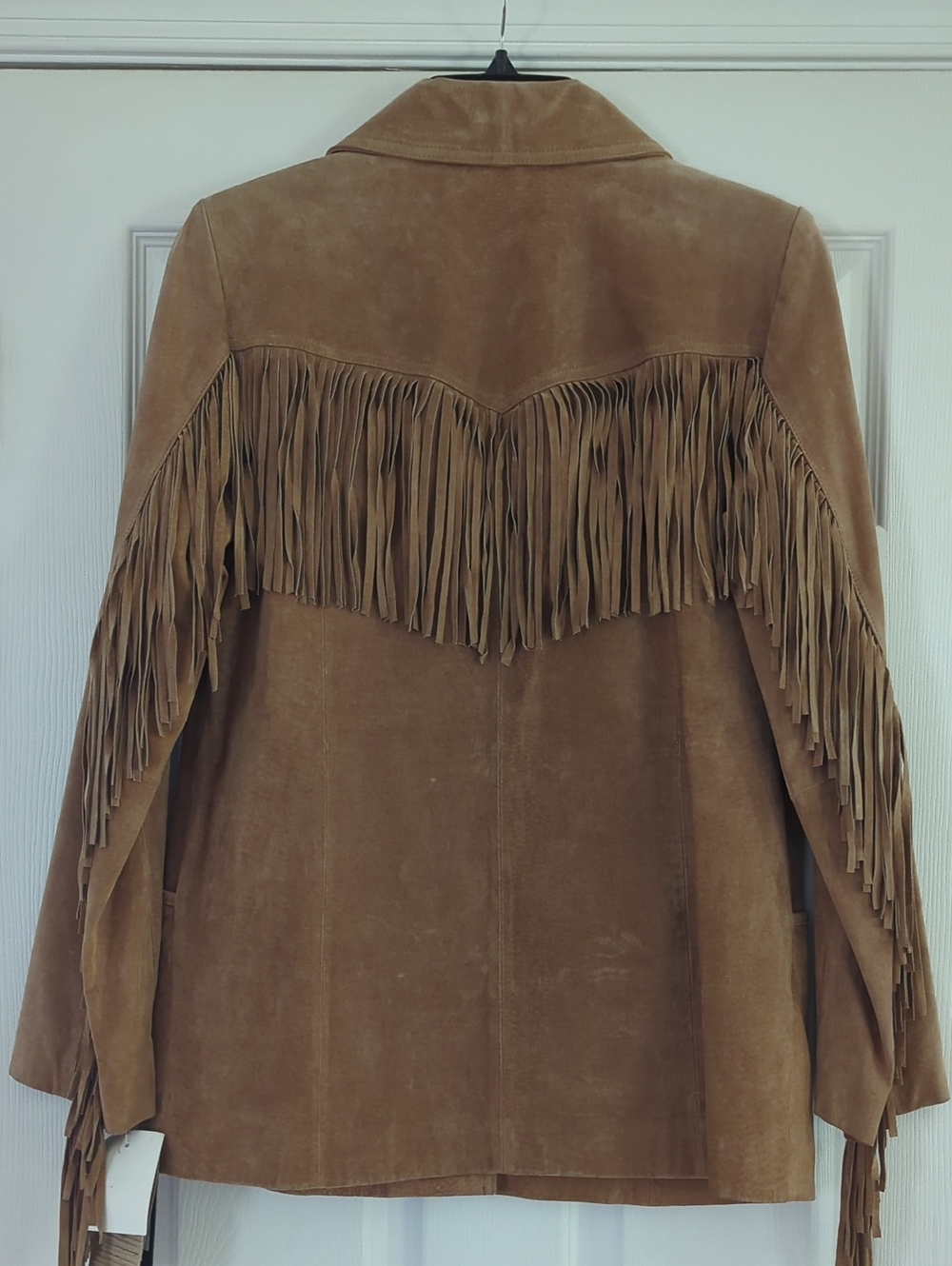 Vintage Gallery Fringed Suede Western Leather Jacket NWT - Picture 2 of 9
